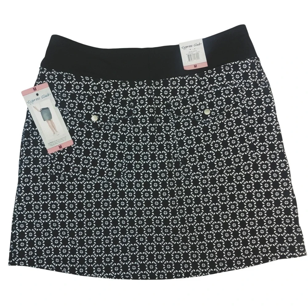 Cypress Club Skort geometric pattern Sz Med NWT‎ SKU656 - Picture 5 of 5